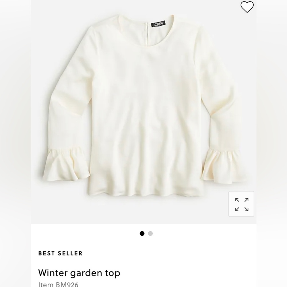 J Crew Winter Garden Top!